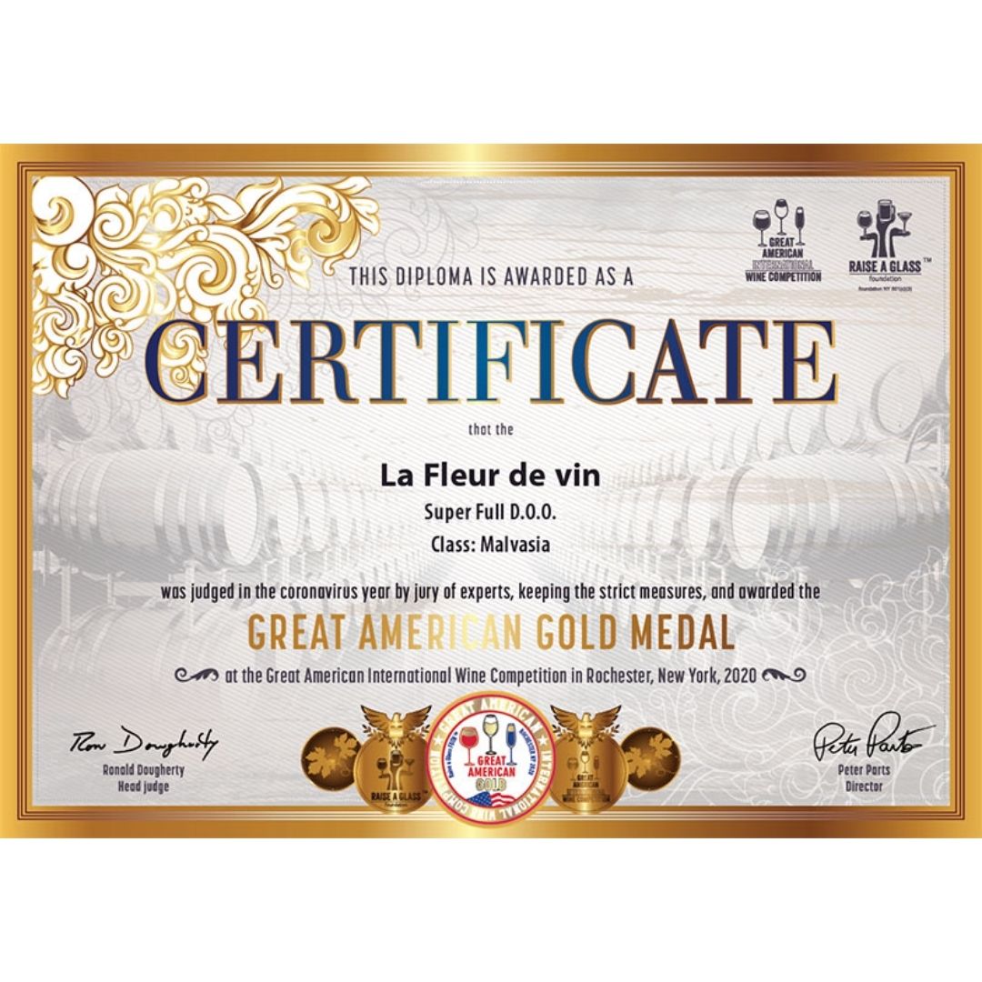 MALVAZIJA LA FLEUR DU VIN 2024